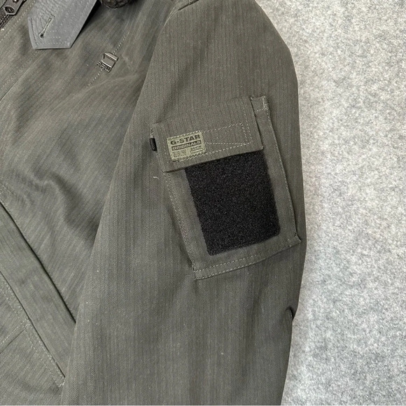 G-Star Raw Flight Bomber Jacket in Cloack.  Sz: Small - Picture 6 of 16